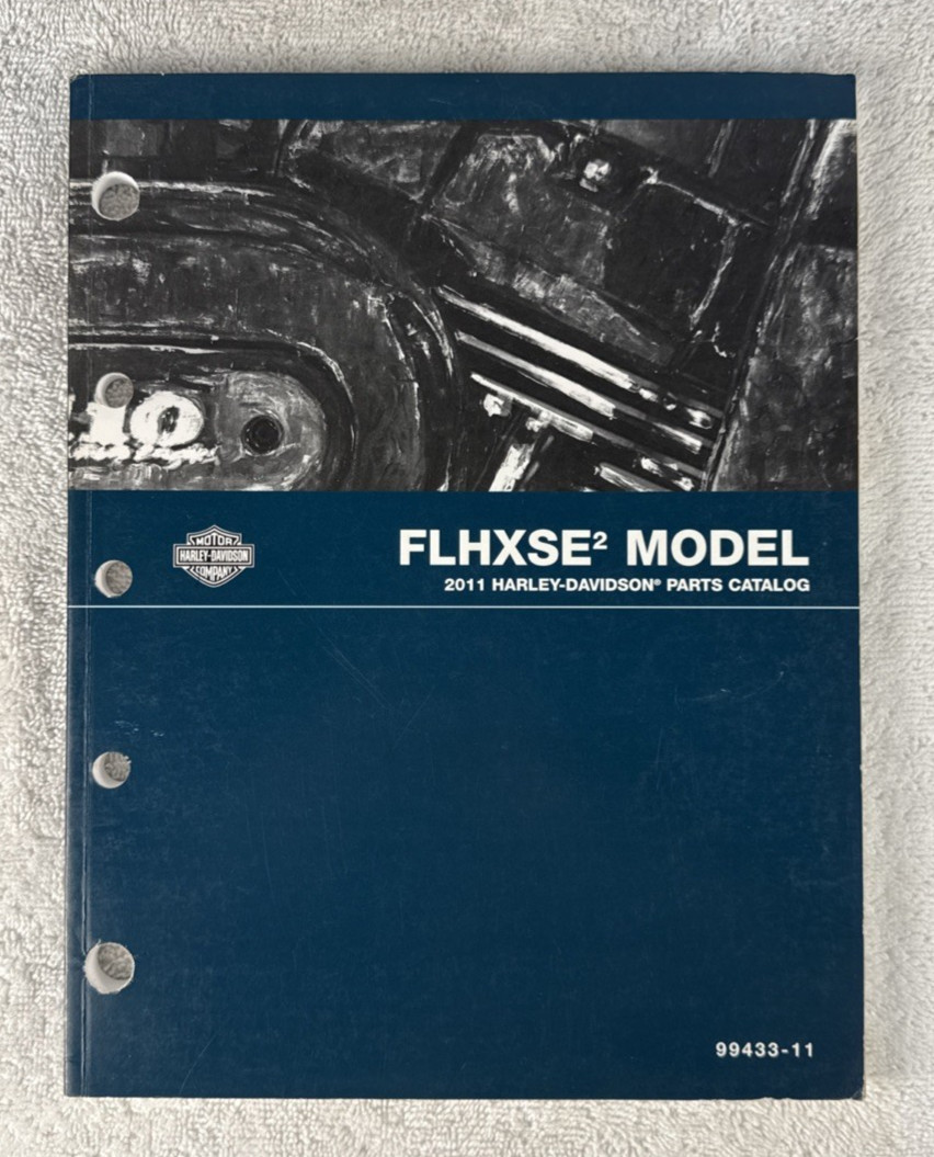 2011 HARLEY DAVIDSON PARTS CATALOG FLHXSE MODEL 99433-11