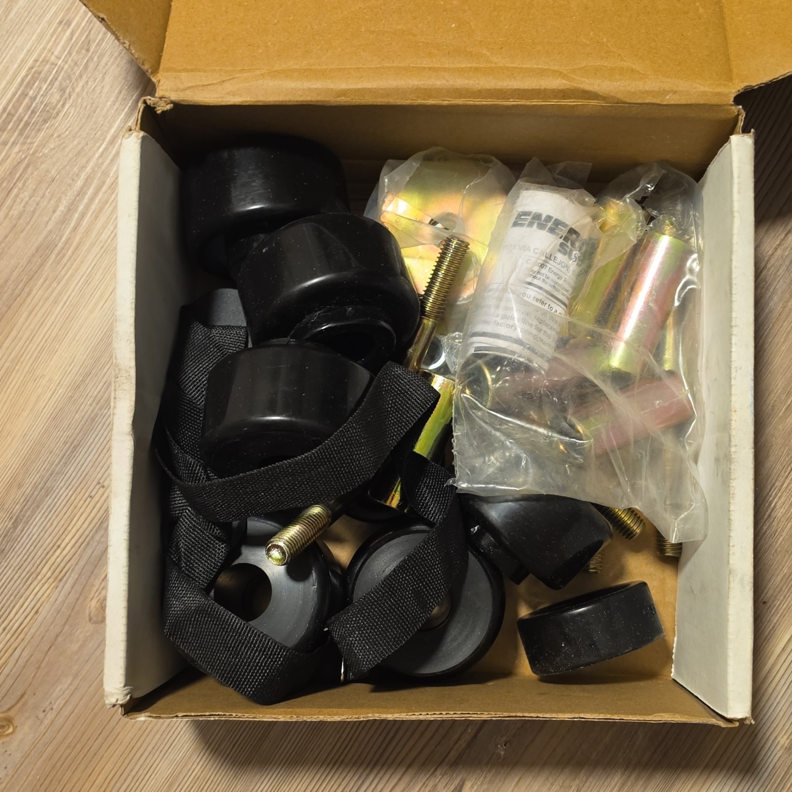 (3)Energy Suspension 4.4113G Body Mount Bushings for 97-03 Ford F‑150/F‑250 Std (3)Energy Suspension 4.4113G Body Mount Bushings for 97-03 Ford F‑150/F‑250 Std