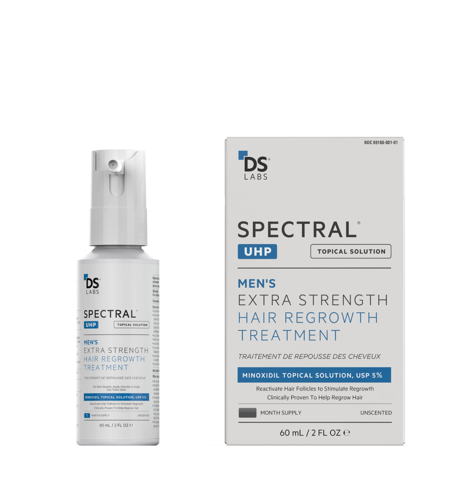 Spectral.UHP | Extra Strength Hair Regrowth Treatment With Minoxidil 5%