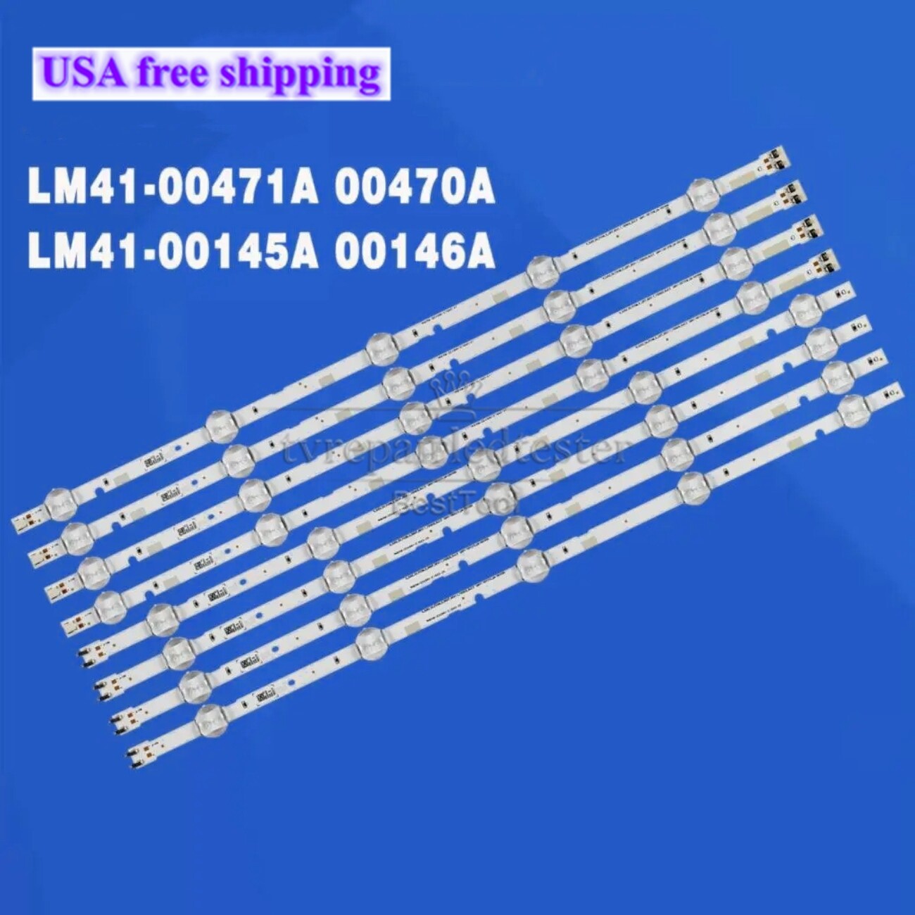LED Strips For Samsung UN50J5000AFXZA UN50J5200AFXZA BN96-38526A BN96-38527A LED Strips For Samsung UN50J5000AFXZA UN50J5200AFXZA BN96-38526A BN96-38527A