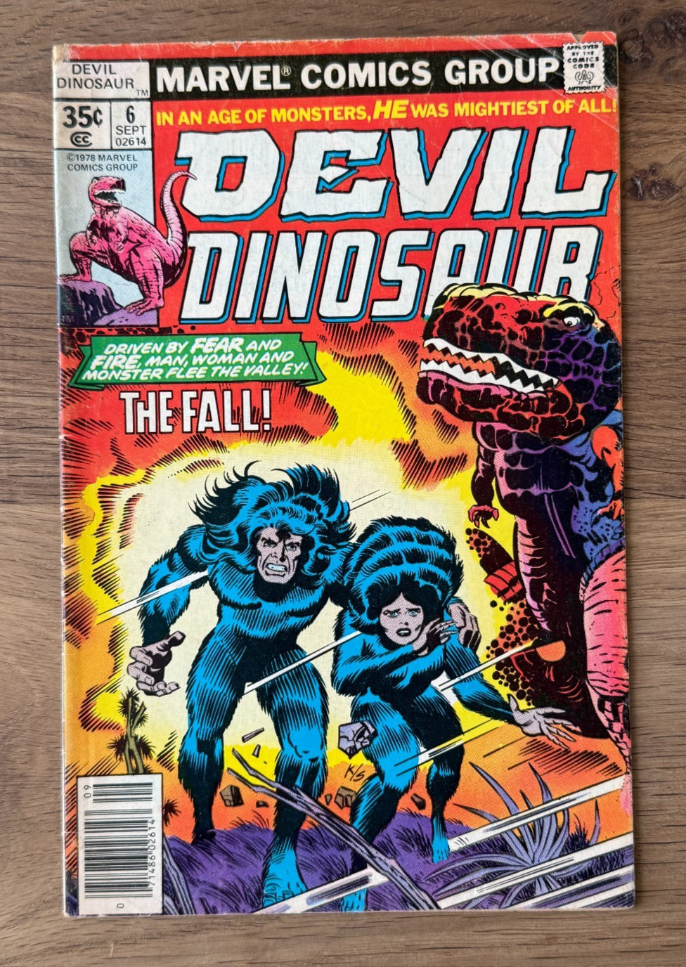 Devil Dinosaur Vol 1 #6 Marvel Comics (1978) Devil Dinosaur Vol 1 #6 Marvel Comics (1978)