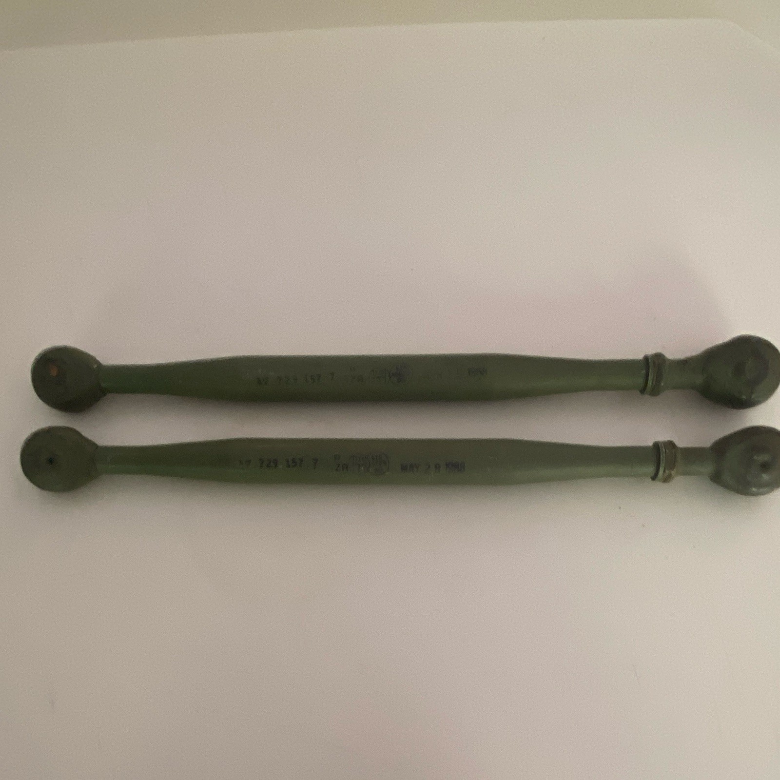 Bell Model 47 Helicopter Control Rods (2) w/bearings. New Old Stock Bell Model 47 Helicopter Control Rods (2) w/bearings. New Old Stock