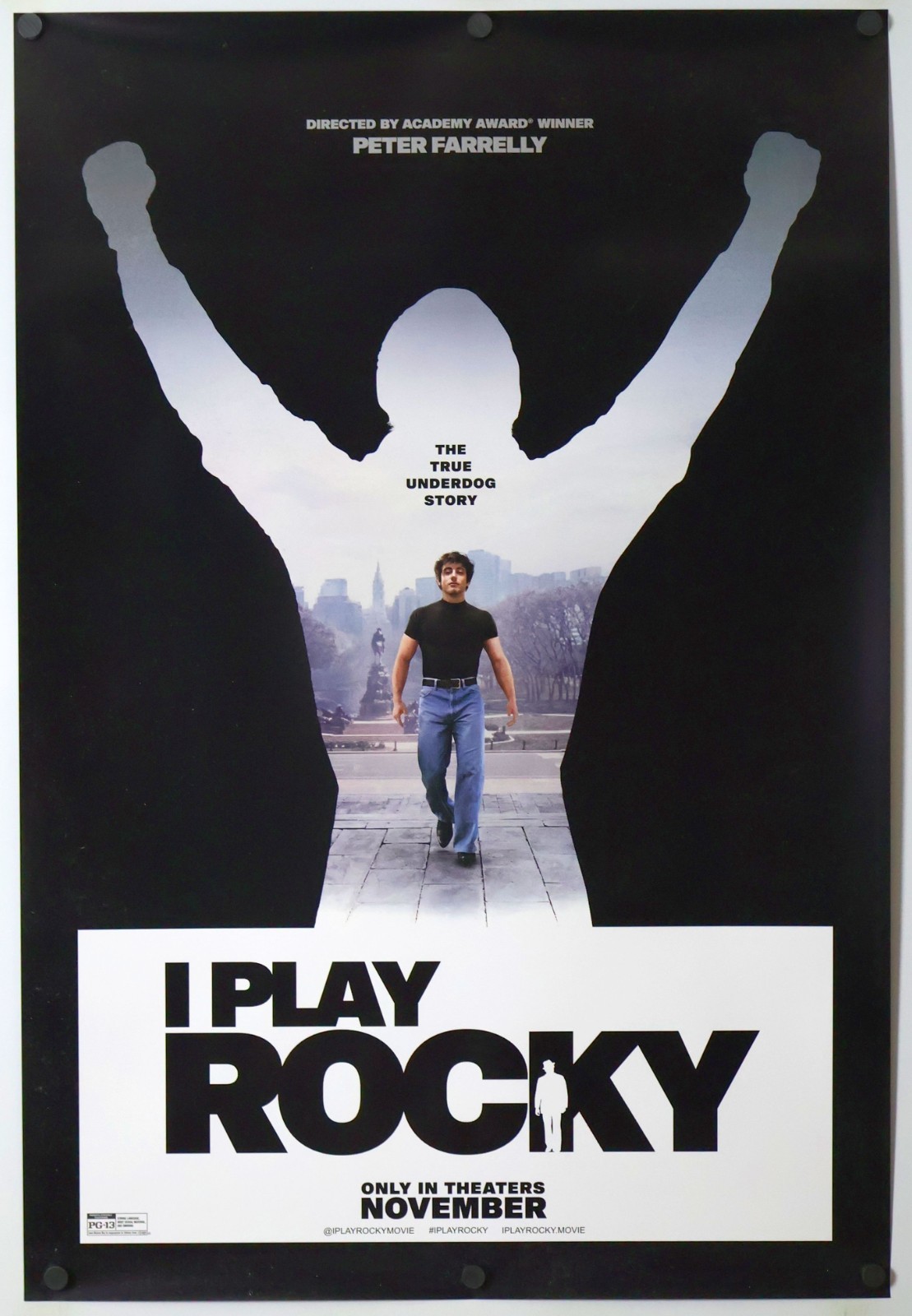 I Play Rocky - original DS movie poster 27x40 D/S 2026 Peter Farrelly
