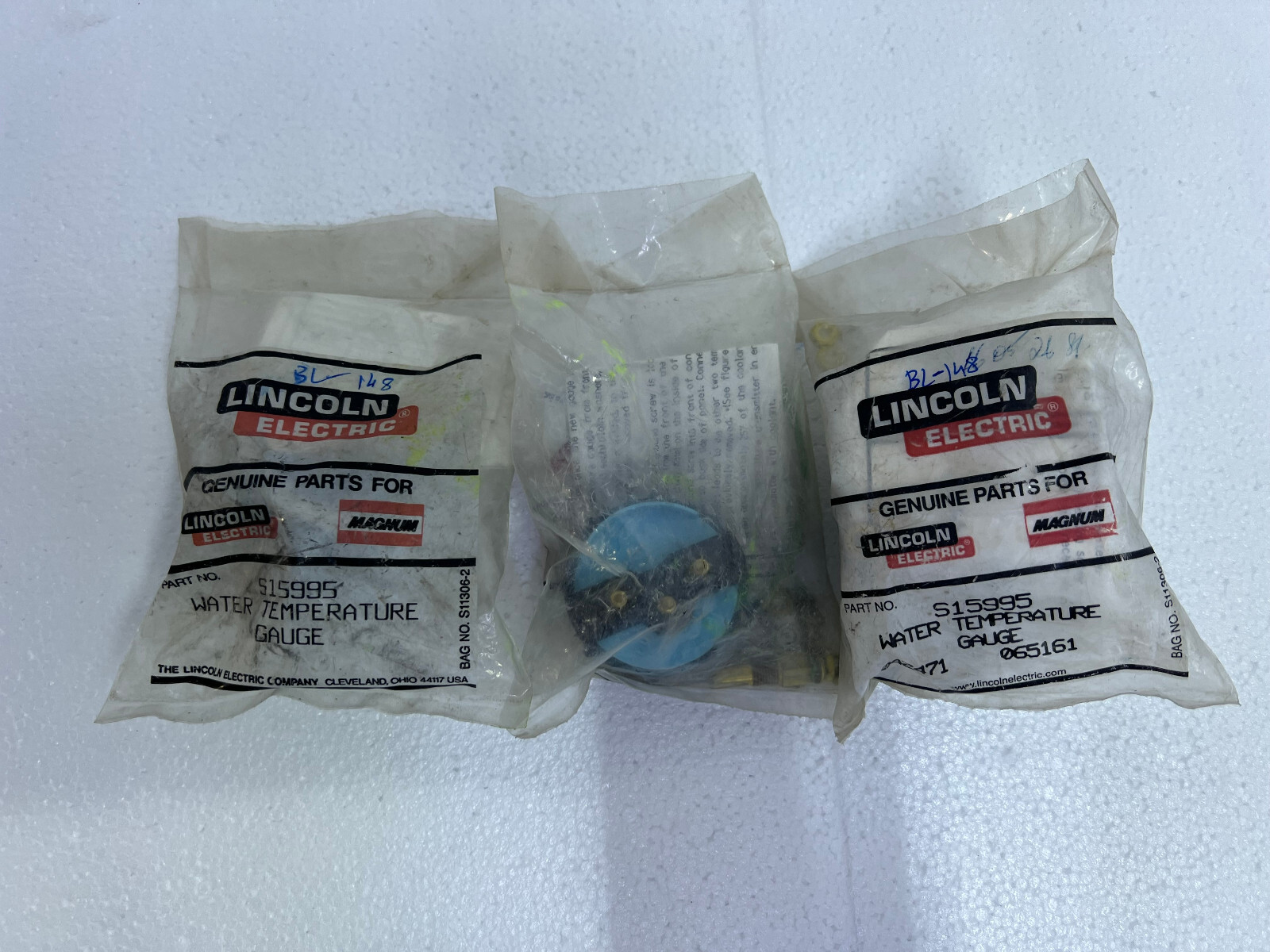 3 NOS X Lincoln Water Temperature Gauge (9SS15995-1 / S15995-1)