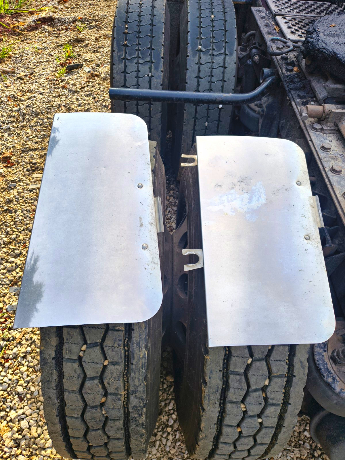Peterbilt 388 389 Stainless Steel Fender Guards # 15467 