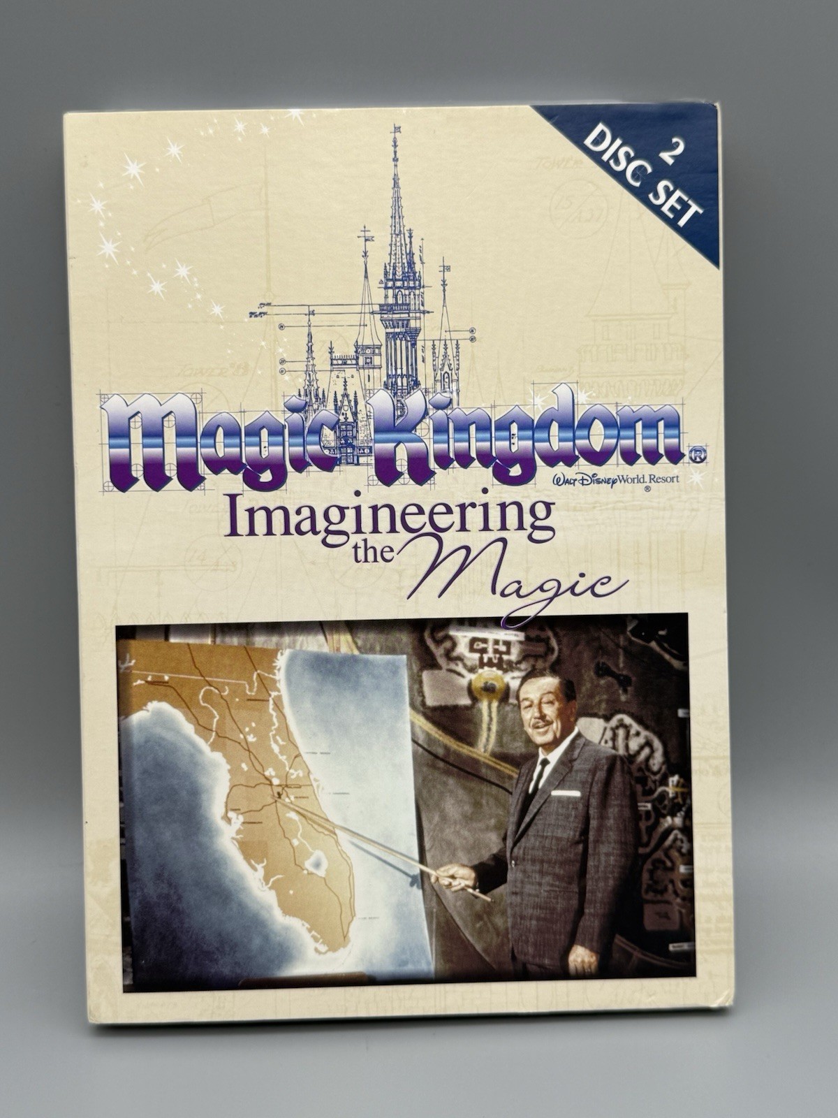 Magic Kingdom Imagineering the Magic Disney Florida DVD Documentary NEW & SEALED Magic Kingdom Imagineering the Magic Disney Florida DVD Documentary NEW & SEALED
