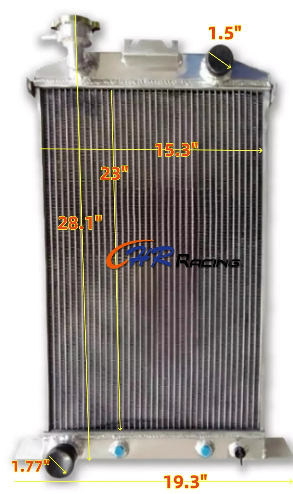 3ROW Aluminum Radiator FOR 1937-1939 FORD CARS W/302 5L SB V8 MOTOR AT 1938 3ROW Aluminum Radiator FOR 1937-1939 FORD CARS W/302 5L SB V8 MOTOR AT 1938
