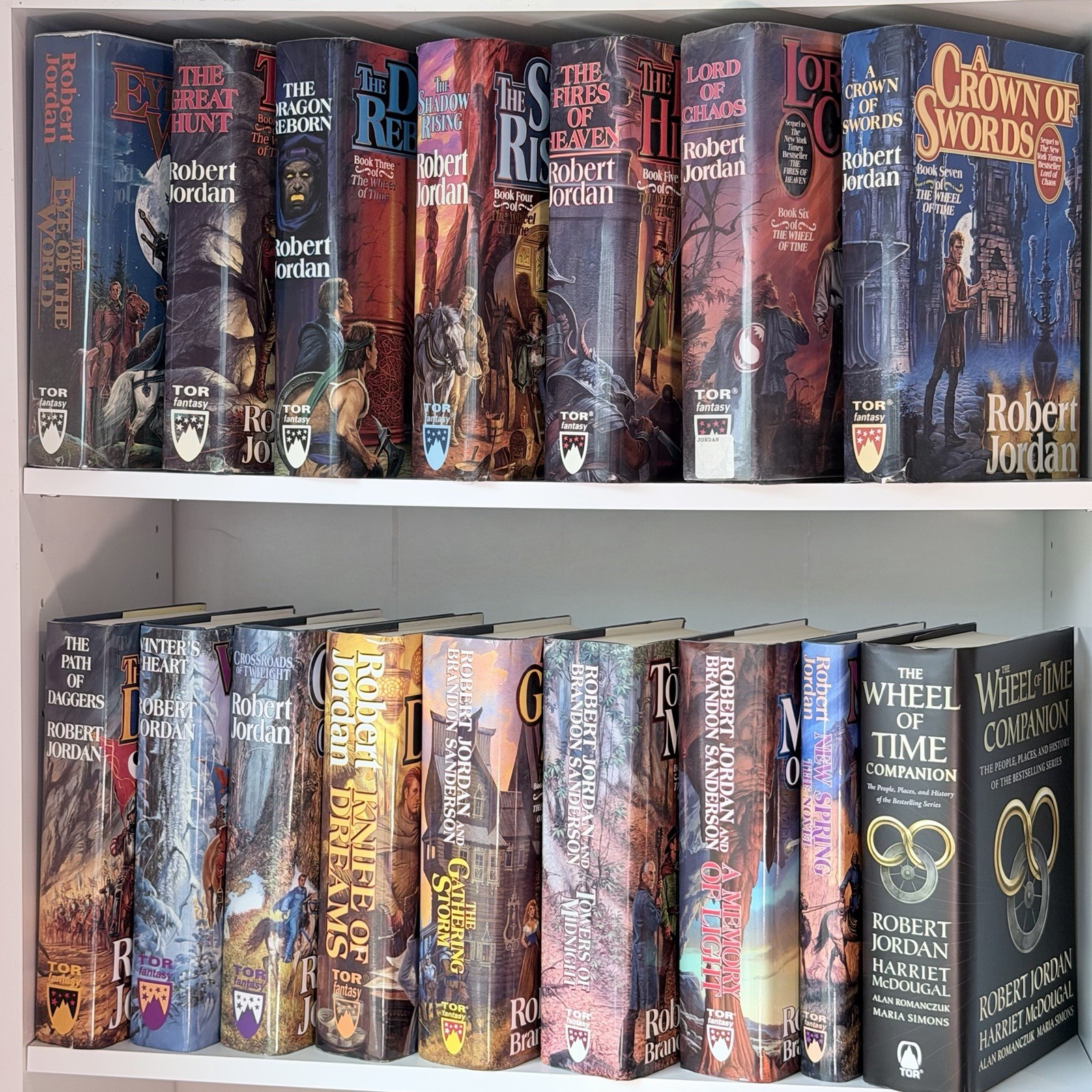 Robert Jordan the Wheel of Time Complete First Edition HC - 13 1st Printings