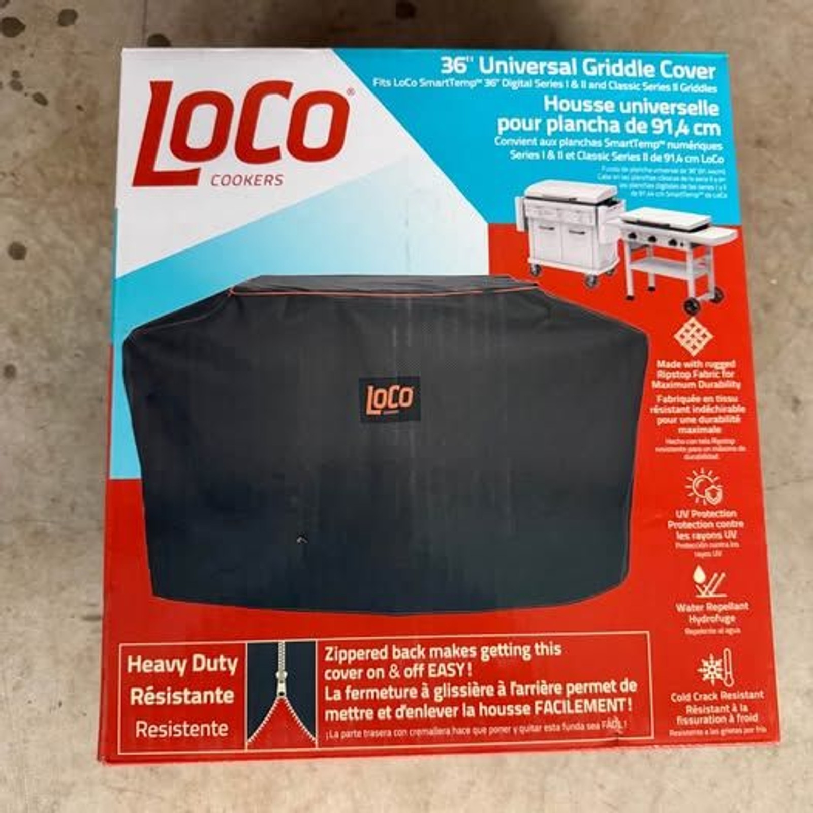 Loco 36” Universal Griddle Cover