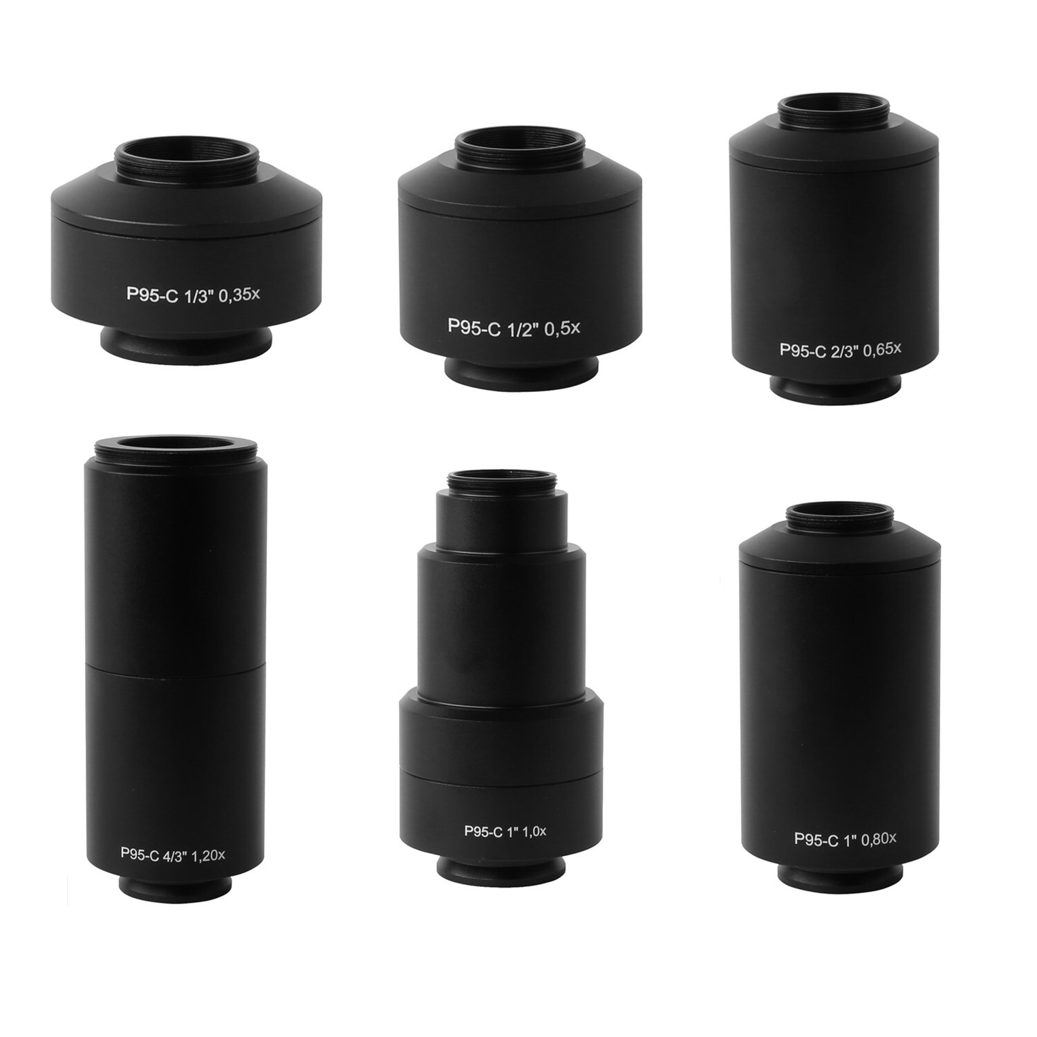 0.35X 0.5X 0.65X 0.8X 1X 1.2X Camera Adapter Compatiable for Zeiss Microscopes