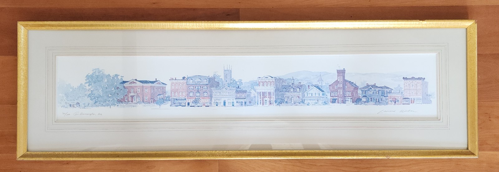 Leonard Weber Pencil Signed And Numbered 321/500