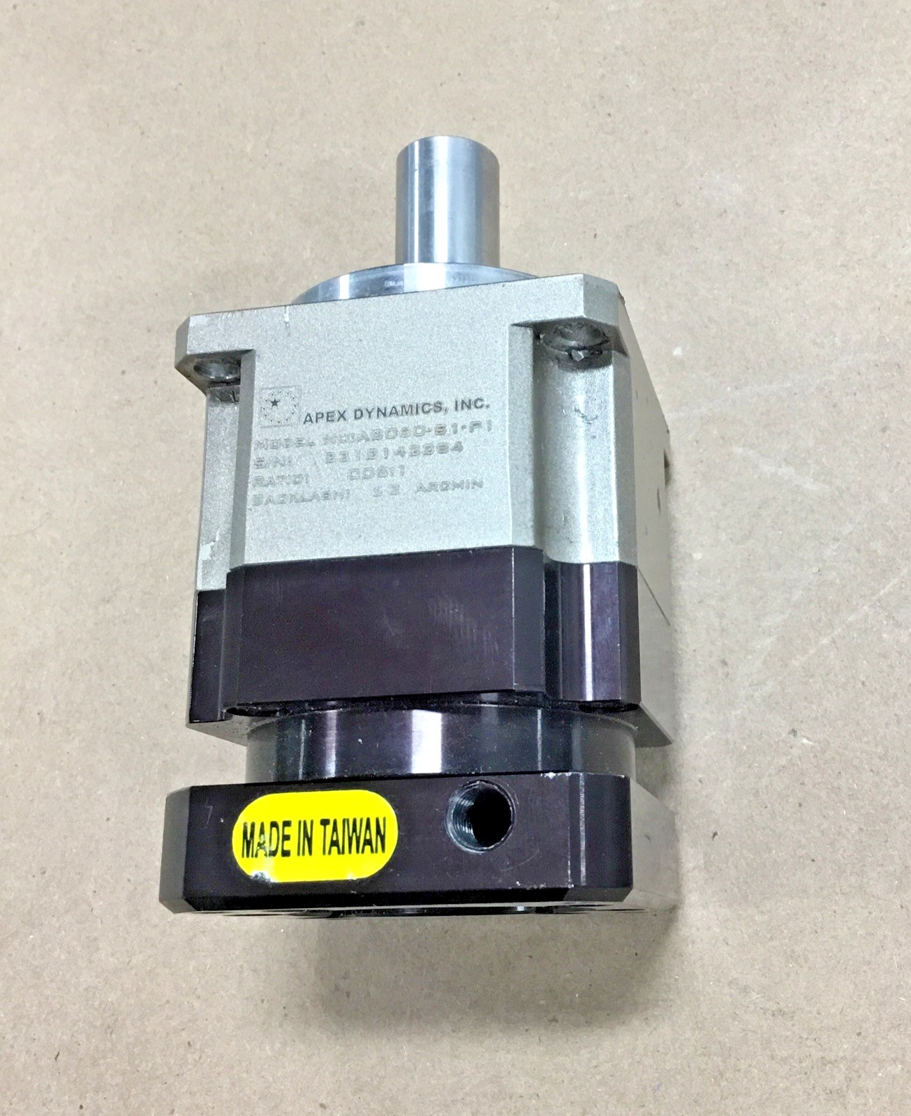 Apex Dynamics AB060-S1-P1 6:1 Inline Planetary Gear Box Apex Dynamics AB060-S1-P1 6:1 Inline Planetary Gear Box