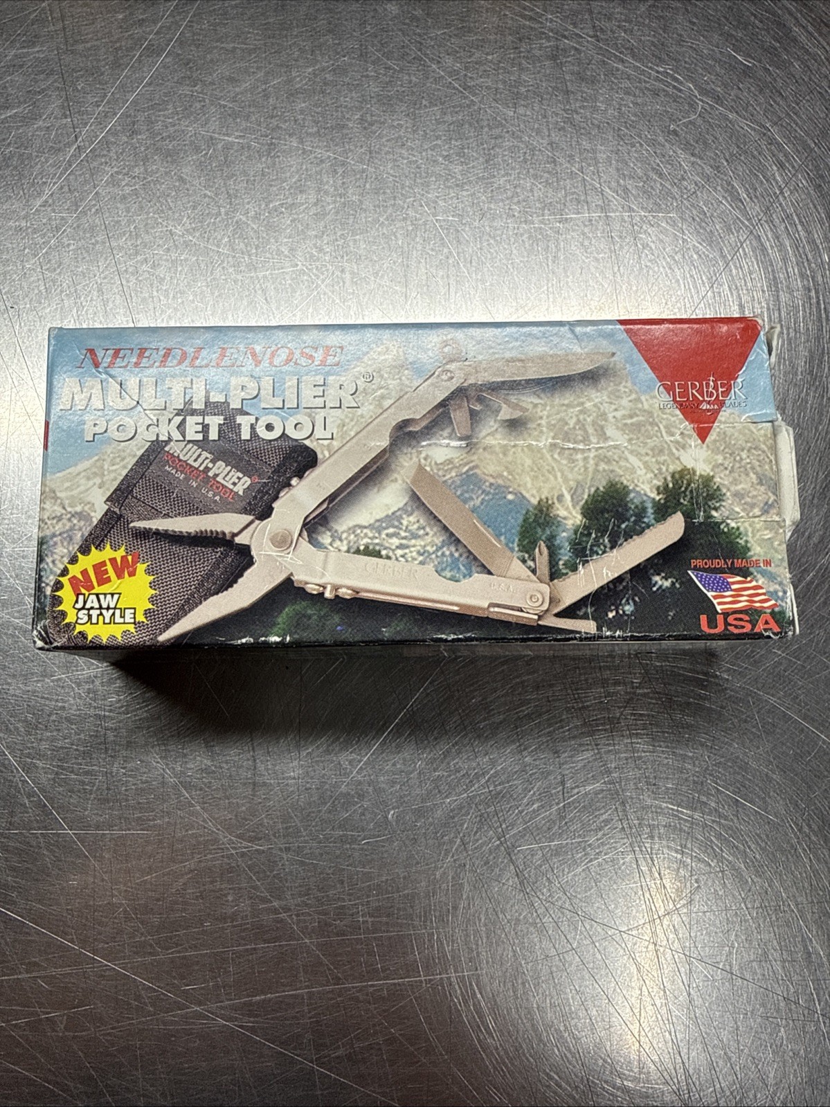 Vintage Gerber Needle nose multi-plier pocket tool 50002 New In Open Box