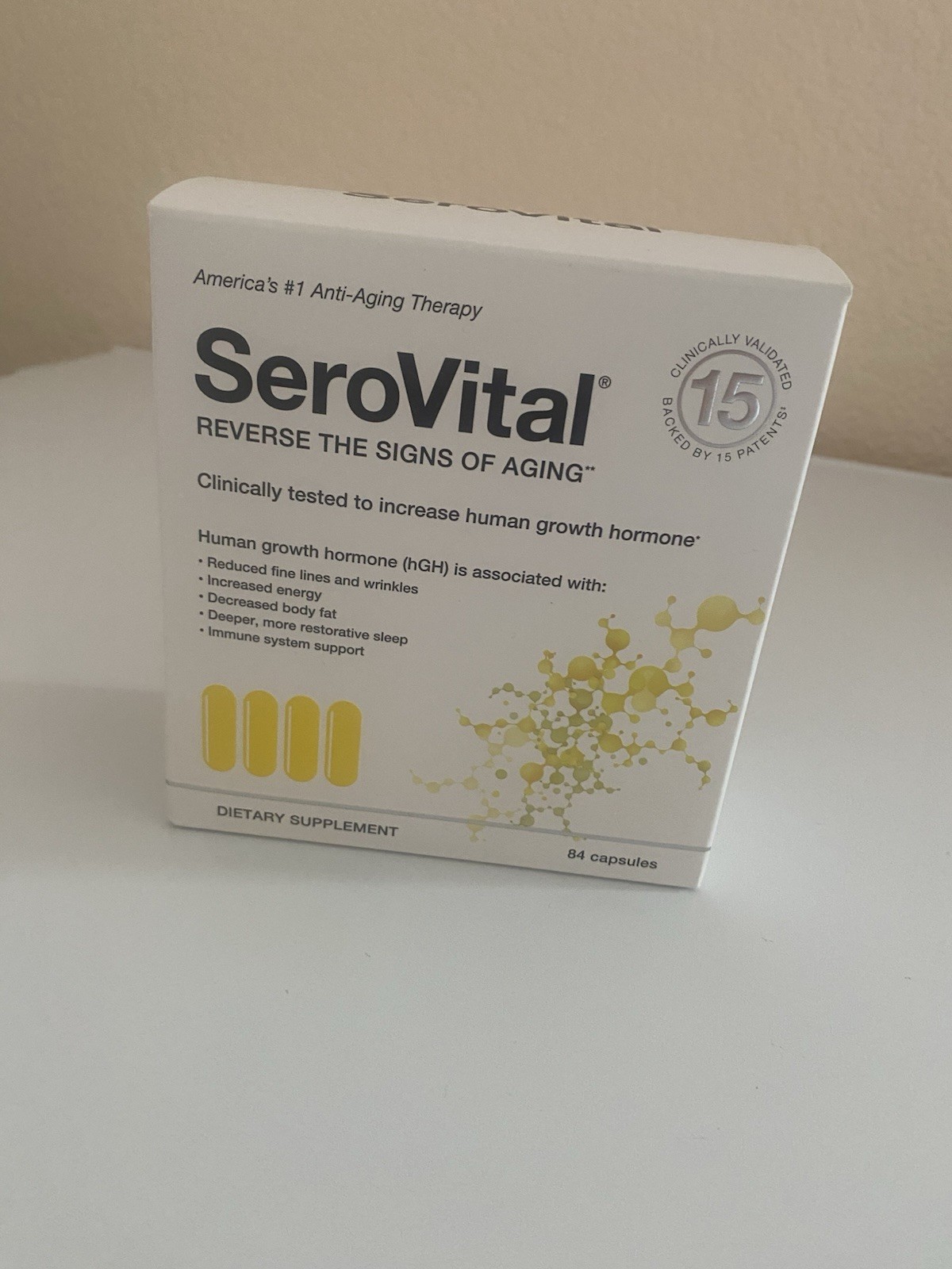 SeroVital Reverse Aging Capsules Women 84 Capsules Supplements New Sealed