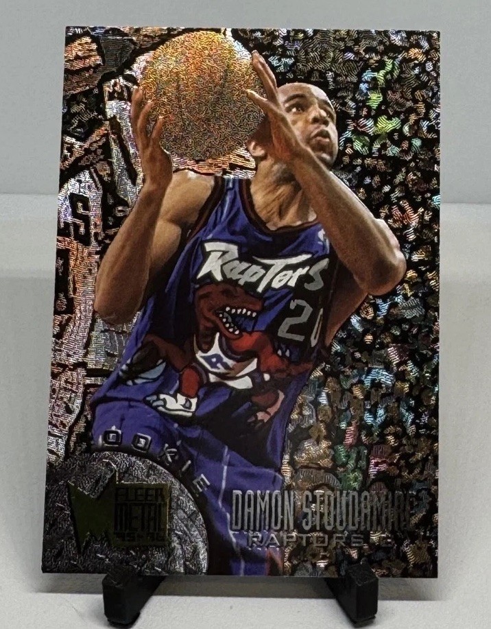 1995-96 Fleer Metal - Rookie Damon Stoudamire #200 (RC)  