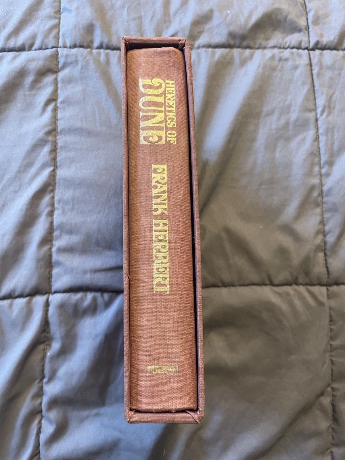 Heretics of Dune Frank Herbert Signed Numbered 372/1500 Ltd Ed Slipcase 1984 Heretics of Dune Frank Herbert Signed Numbered 372/1500 Ltd Ed Slipcase 1984