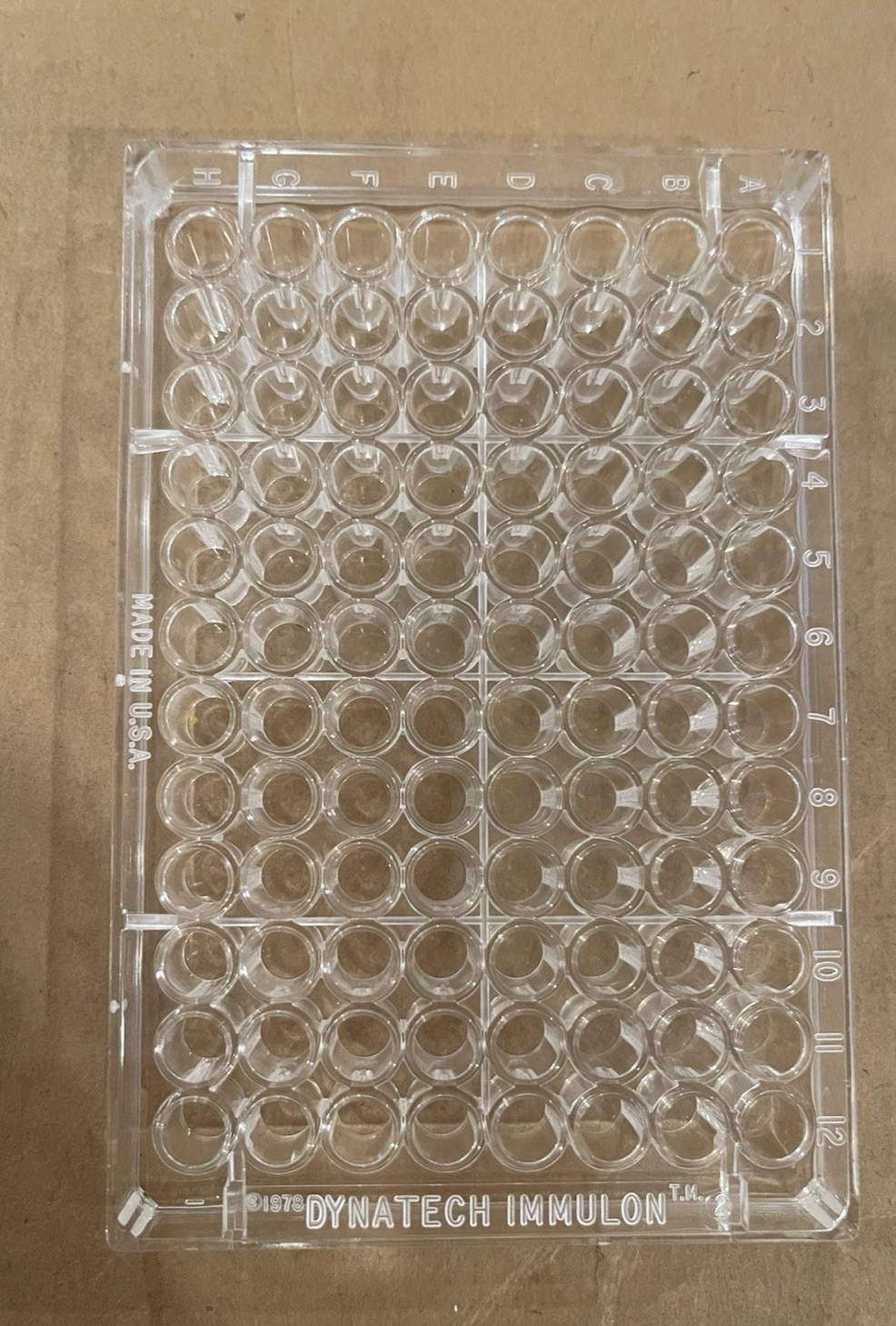Lot of 94 Vintage Immulon 2, Flat Bottom 96-Well Plates Dynatech Lab 1978 Lot of 94 Vintage Immulon 2, Flat Bottom 96-Well Plates Dynatech Lab 1978