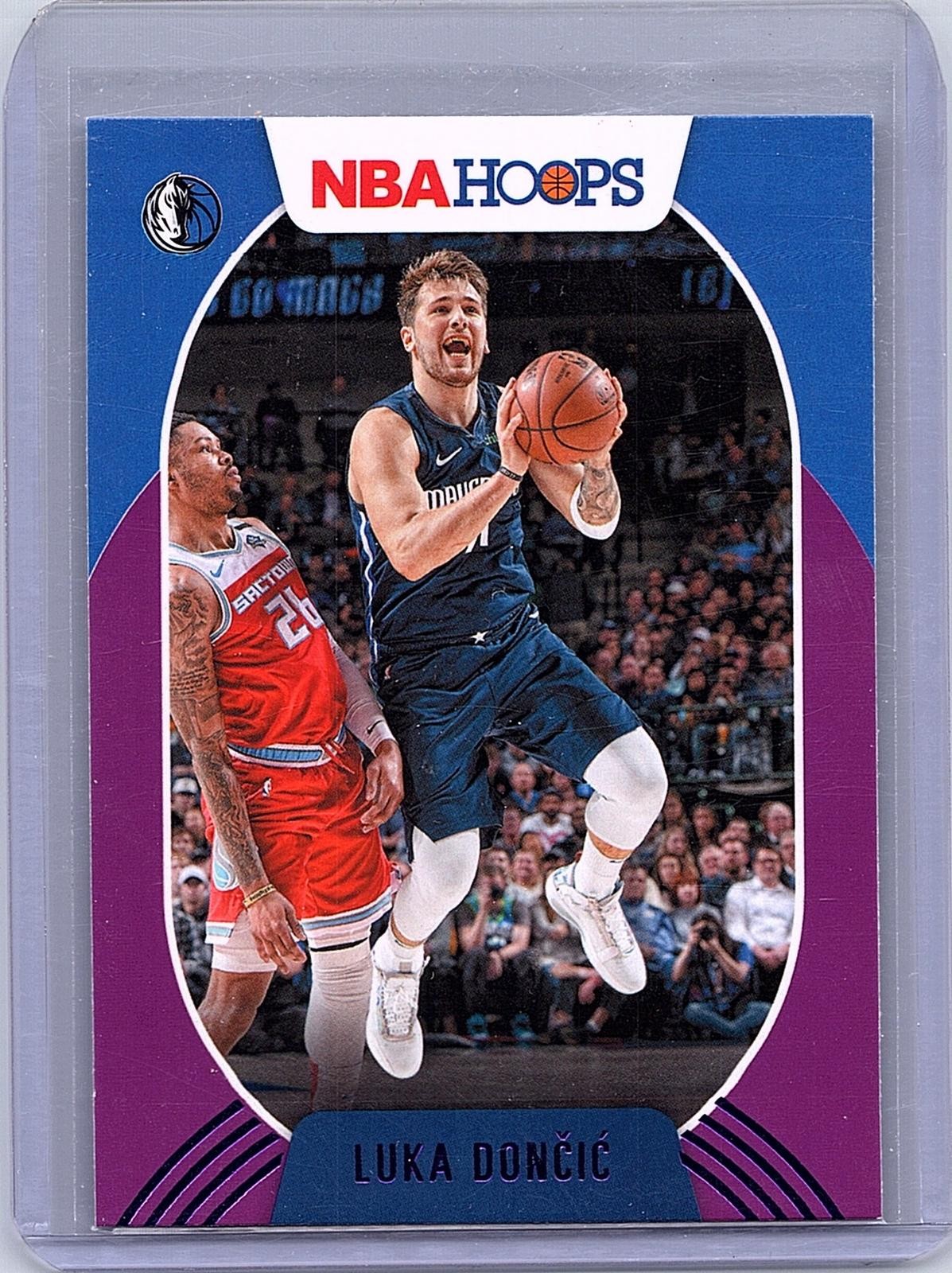 2020-21 Hoops #150 Luka Doncic Blue