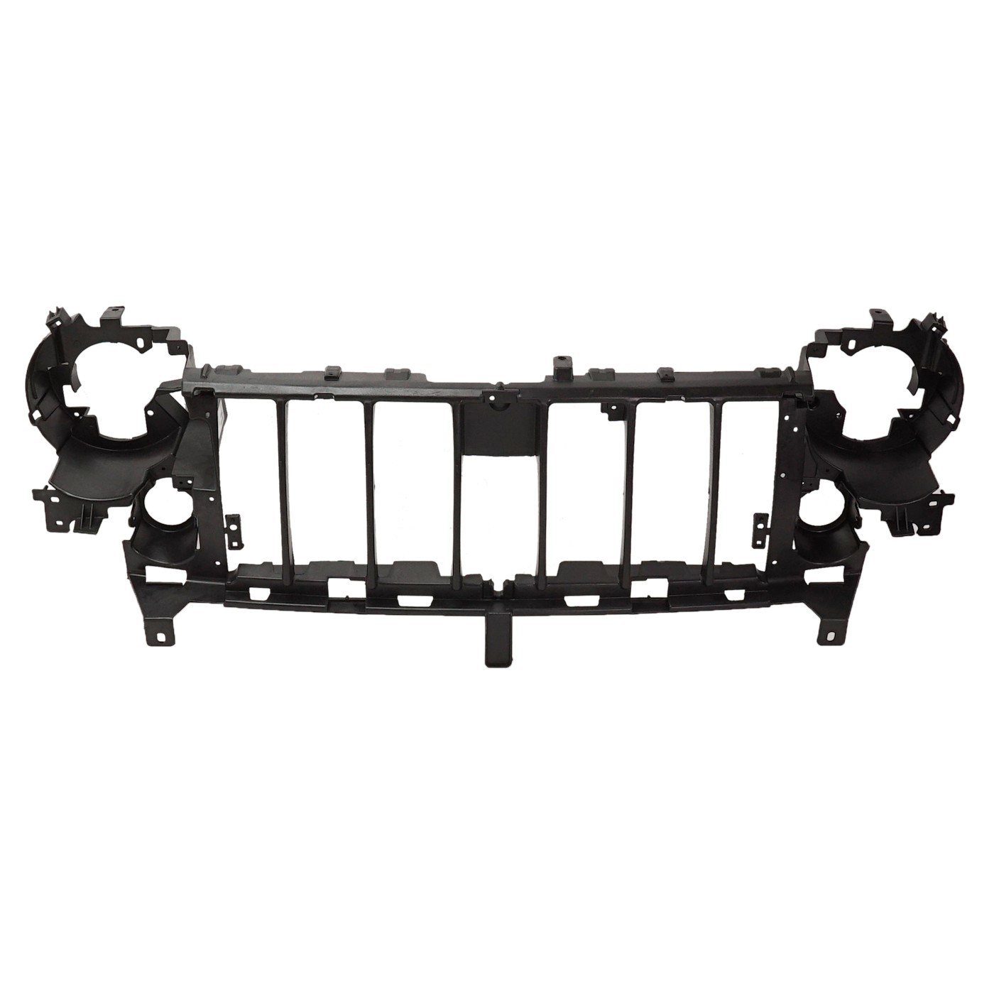 Header Panel For 2005-2007 Jeep Liberty w/ Fog Light Holes Grille Reinforcement