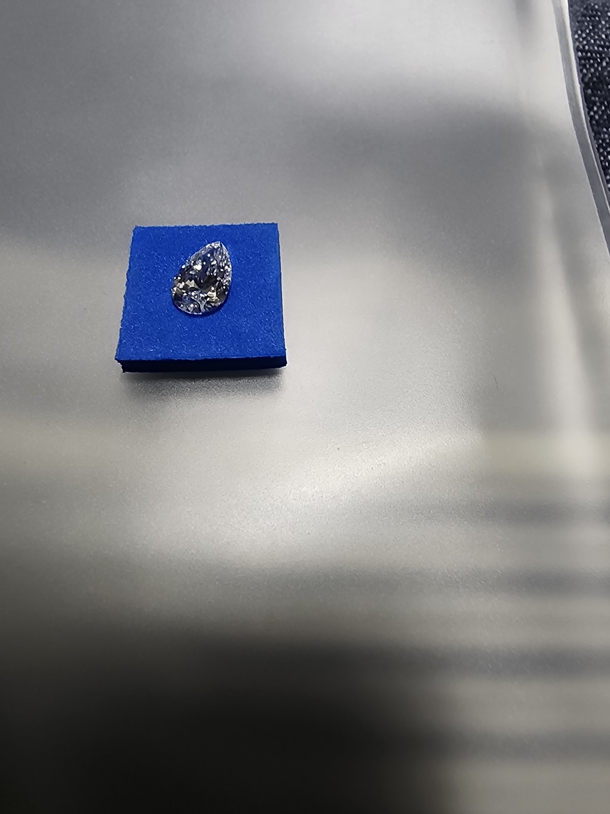 Diamond Lab Created IGI Certification. Pear Shaped Gorgeous😍