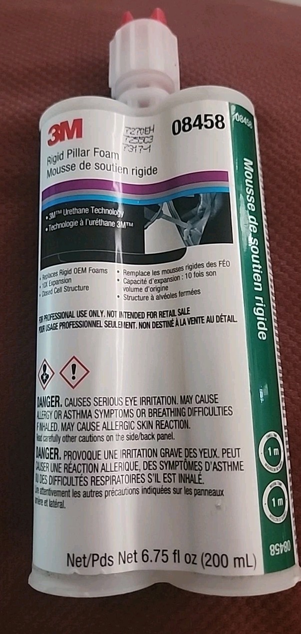 3M Automix 08458 Automotive Rigid Pillar Foam (200 mL) - NEW Open 3M Automix 08458 Automotive Rigid Pillar Foam (200 mL) - NEW Open