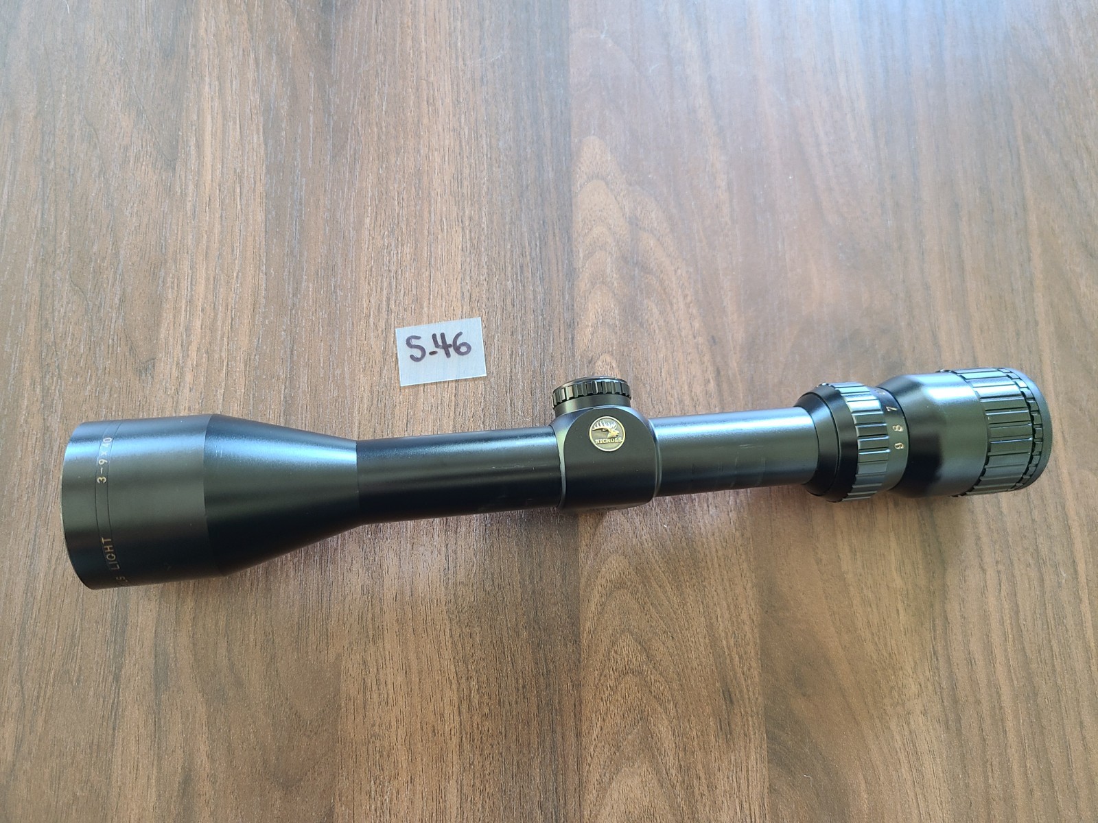 Vintage Nichols Light 3-9x40mm Rifle Scope Duplex Reticle (Japan) Satin Black