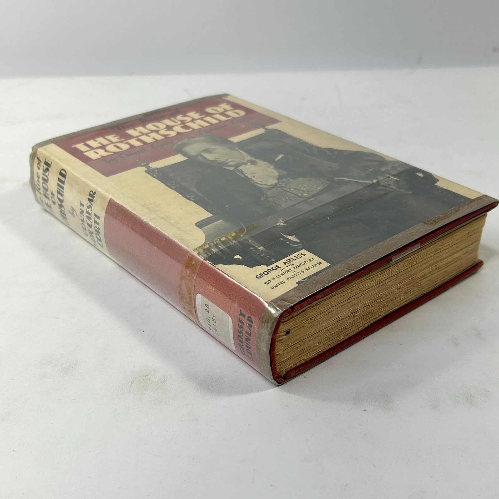 The Rise of the House of Rothschild by Count Egon Caesar Corti, 1928, 1st Ed.