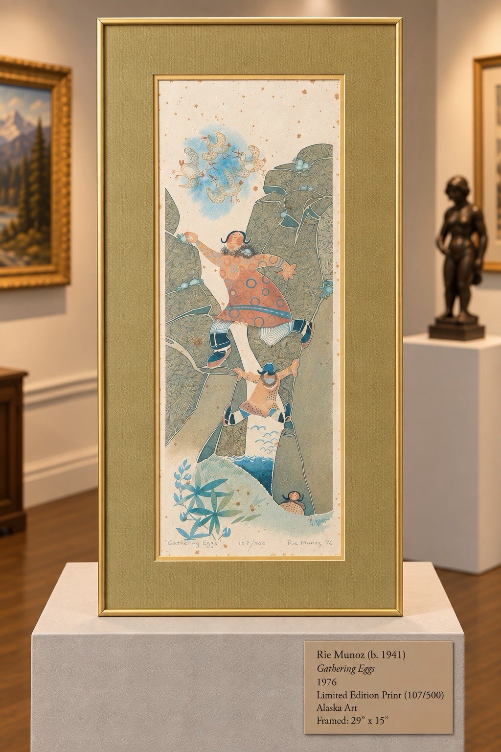 Rie Munoz Signed Limited Edition Print \