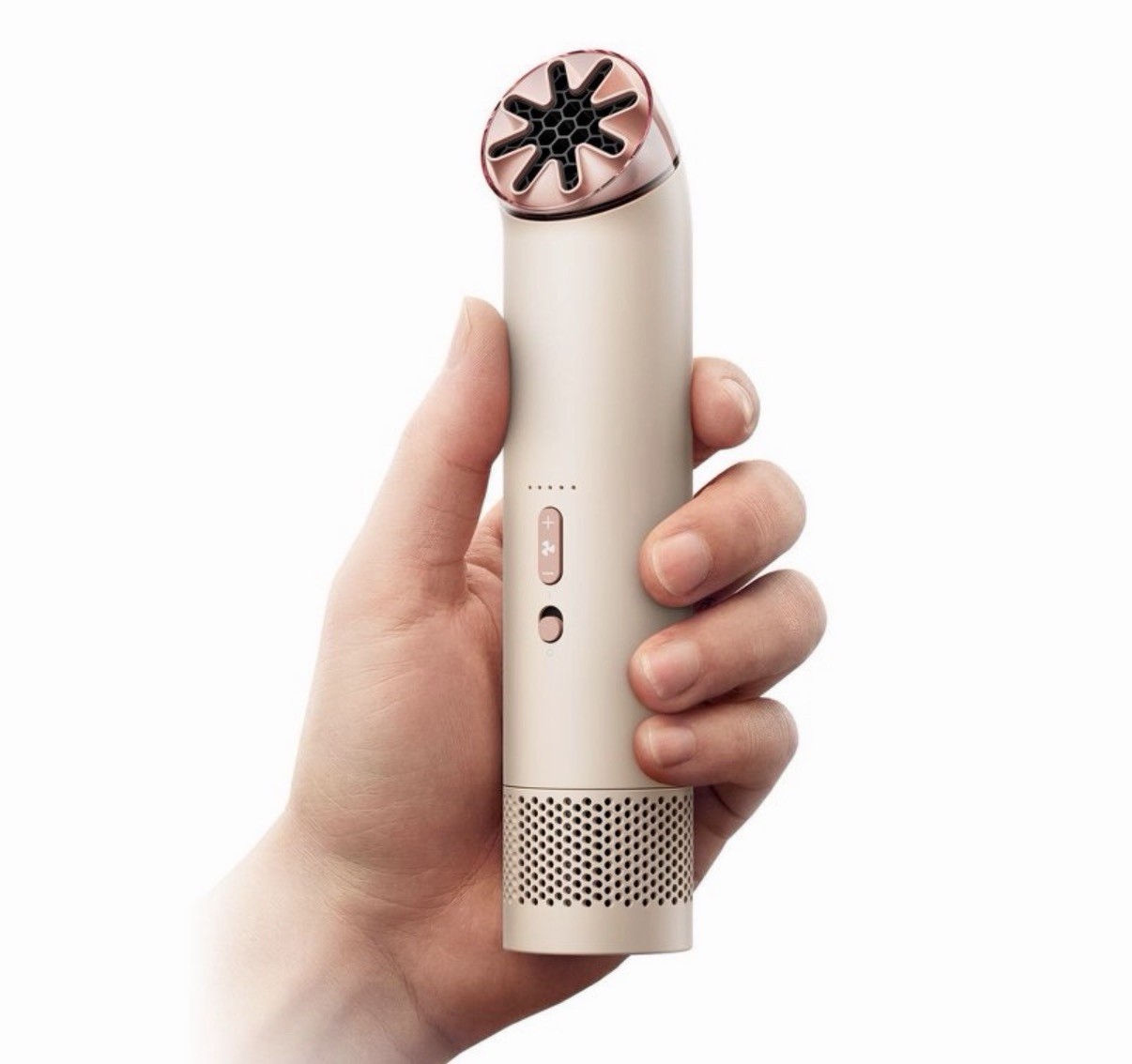 Dyson HushJet Mini Cool Fan (Stone / Blush) New Dyson HushJet Mini Cool Fan (Stone / Blush) New