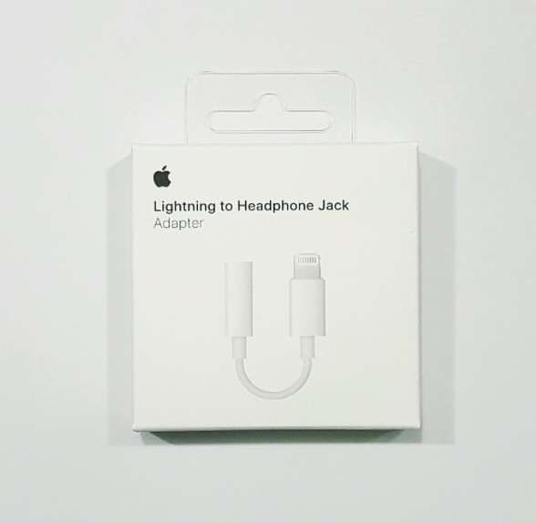 Apple Lightning to 3.5 mm Headphone Jack Adapter Original OEM iPhone 8+ X 11 12