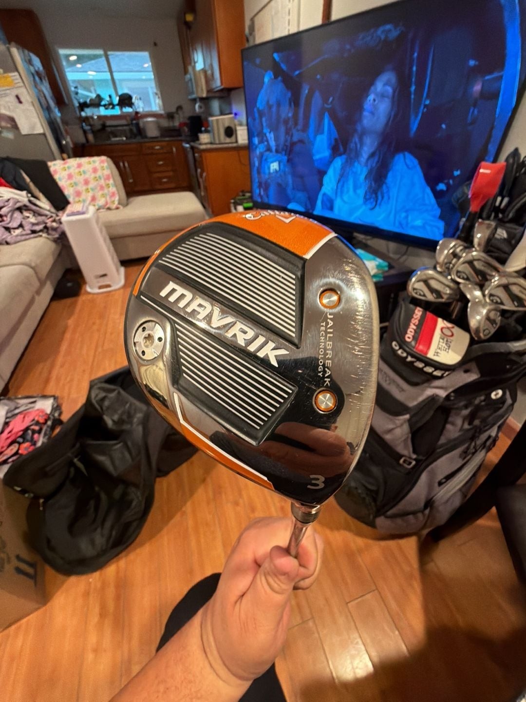 Callaway Mavrik 3 Fairway Wood 15 Degree RH Project X HZRDUS T800 5.5 Stiff Flex