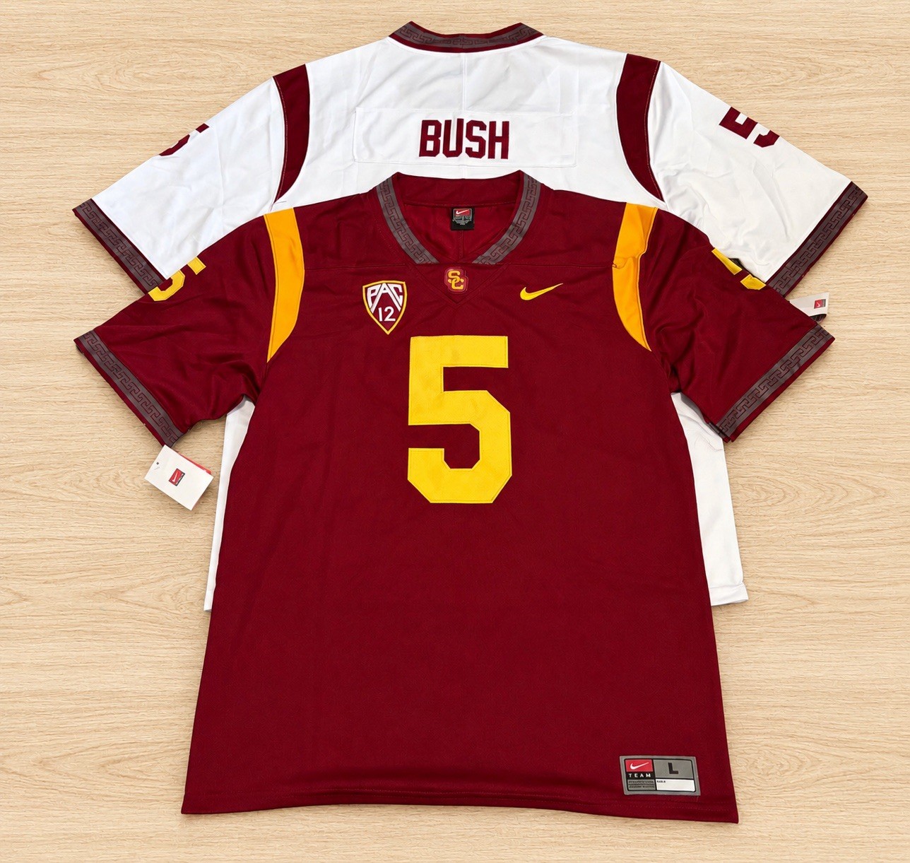 NEW Reggie Bush USC Trojans Jersey SHIPS SAME DAY