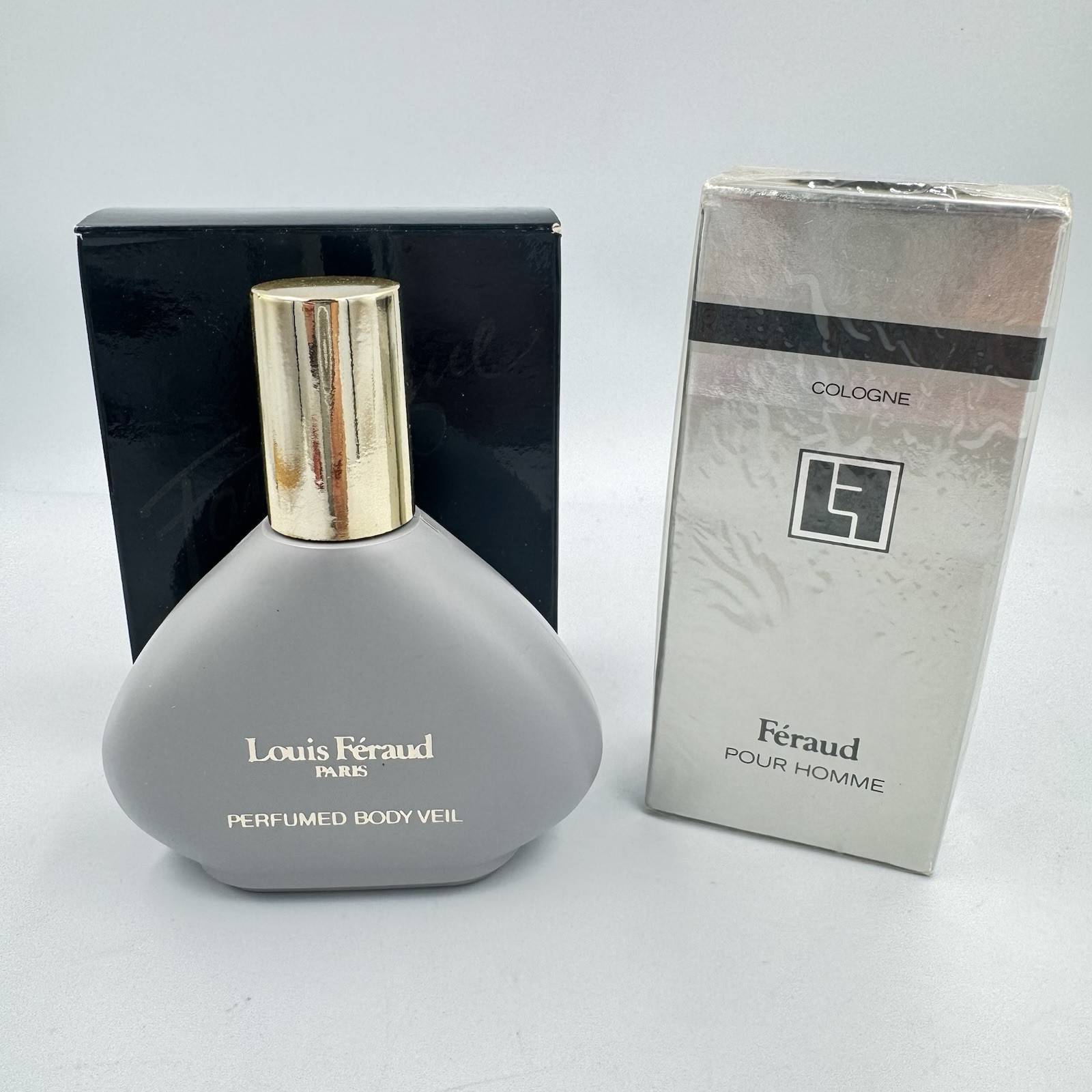 Vintage 1984 Avon Feraud Homme Cologne 1983 Body Veil Lot