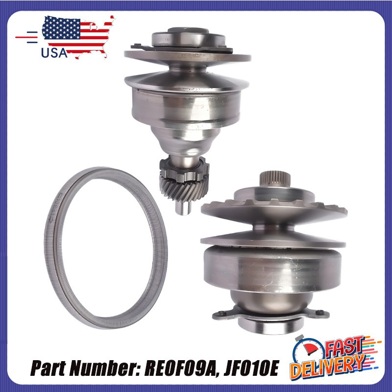 RE0F09A JF010E 28T CVT Trans Chain Belt + Pulley Set For Nissan Murano JX35 3.5L
