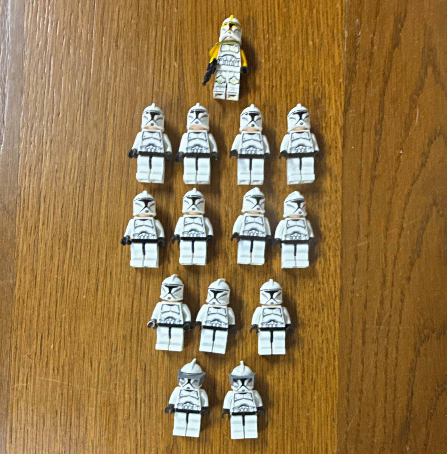 LEGO Star Wars Clone Trooper Minifigure Lot (14) Plastic Ages 6+