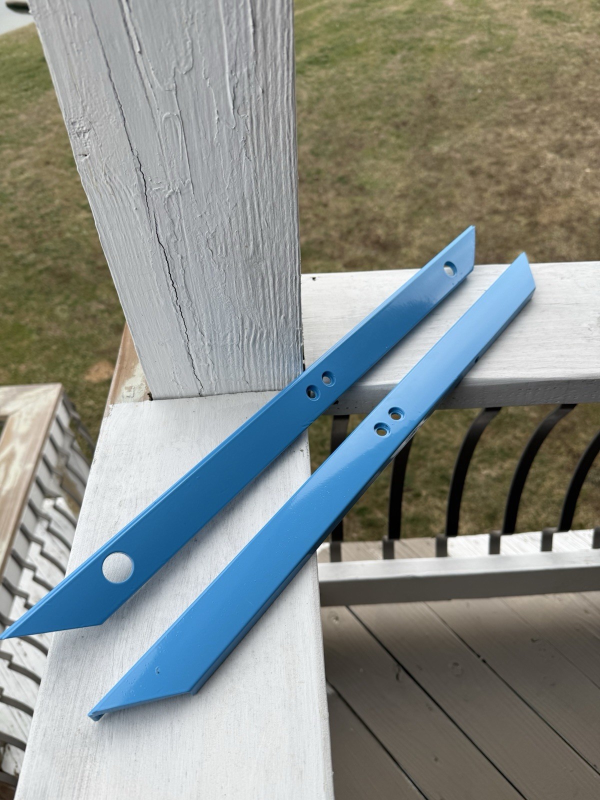 Onewheel Pint (X) (S) Rails W/ gloss blue powder coat 