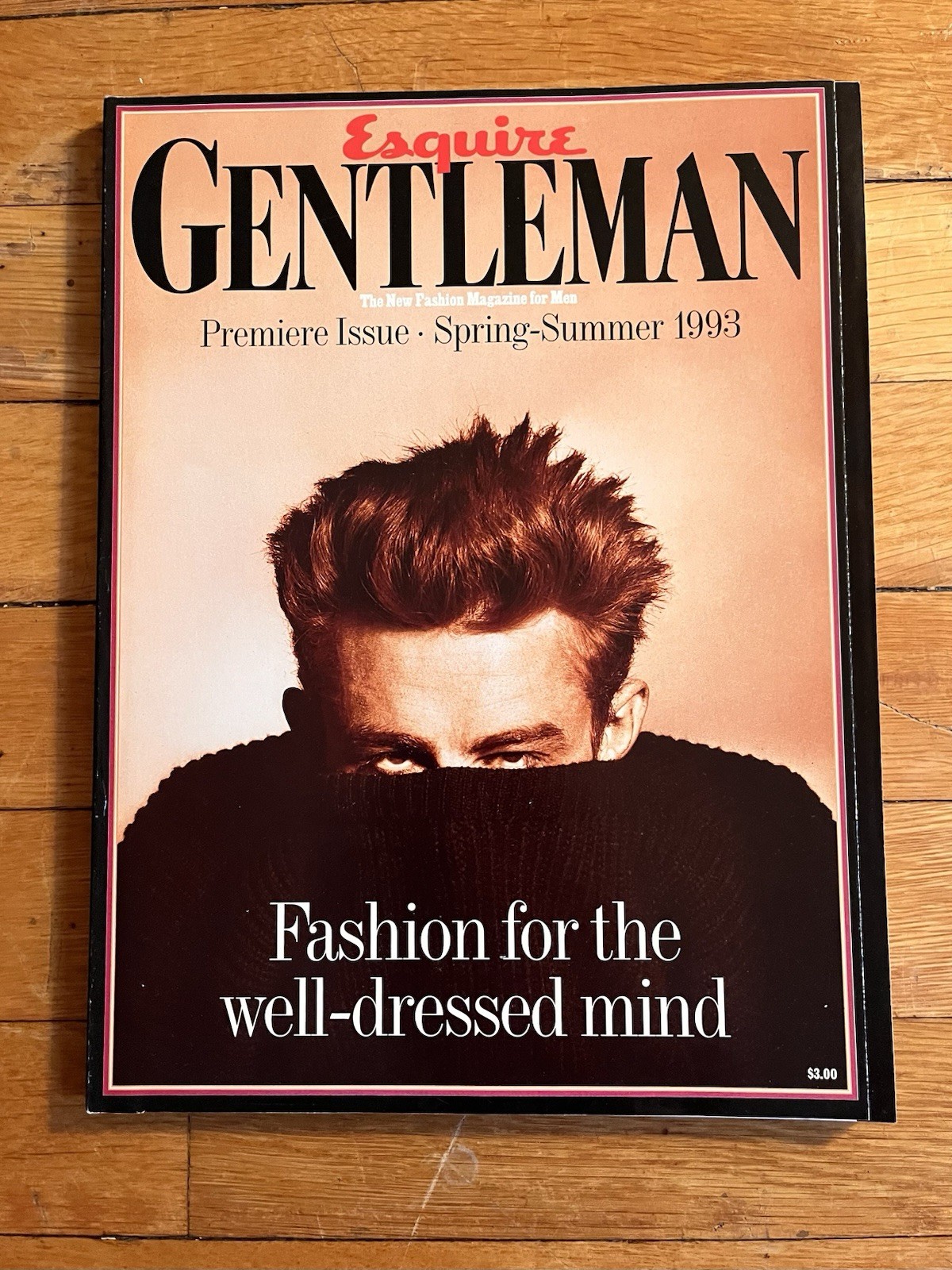 VINTAGE Esquire Gentleman Magazine Spring Summer 1993 James Dean Premiere Issue