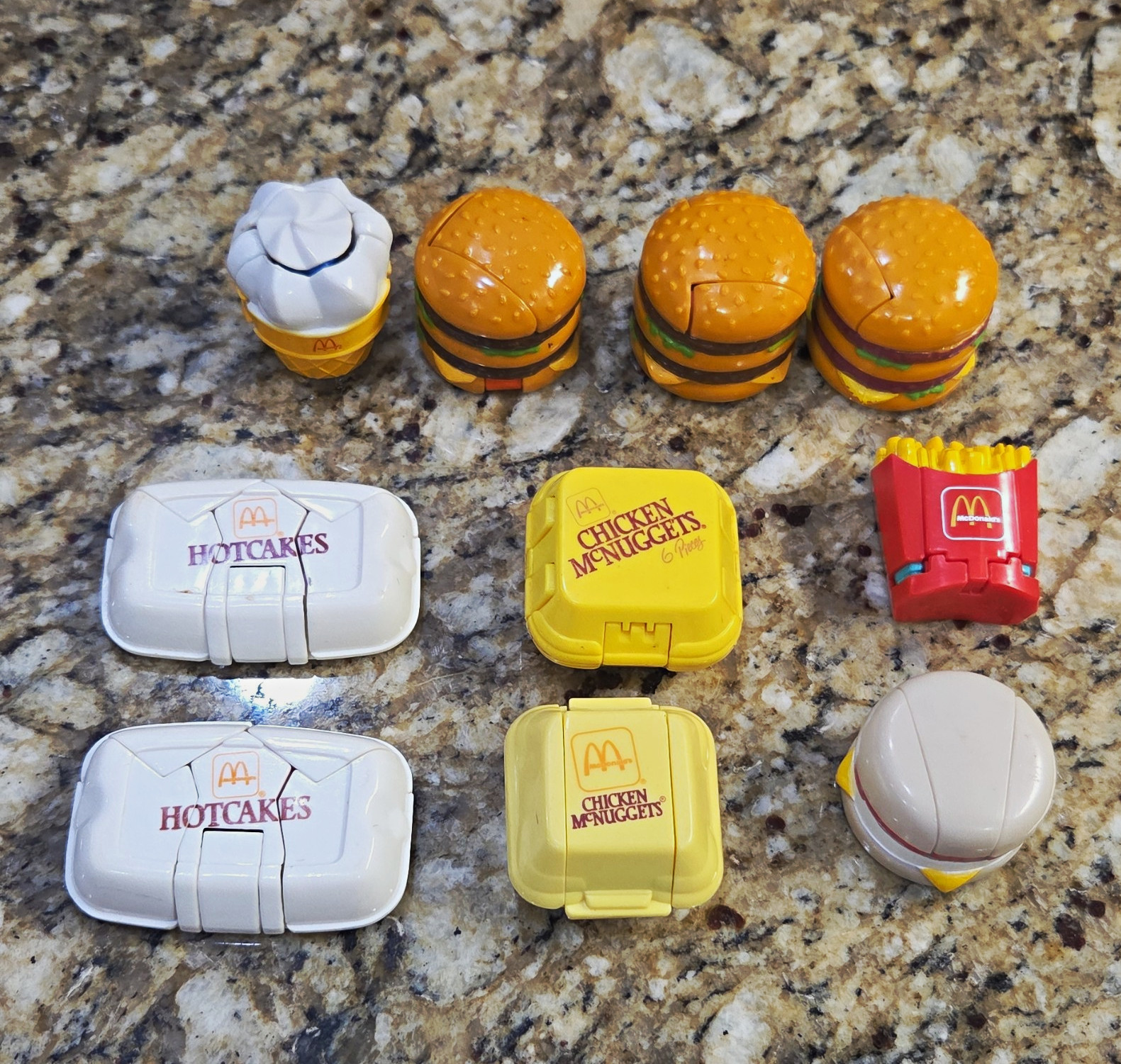 vintage McDonald’s Changeables (also known as McRobots) 1987 To 1990.