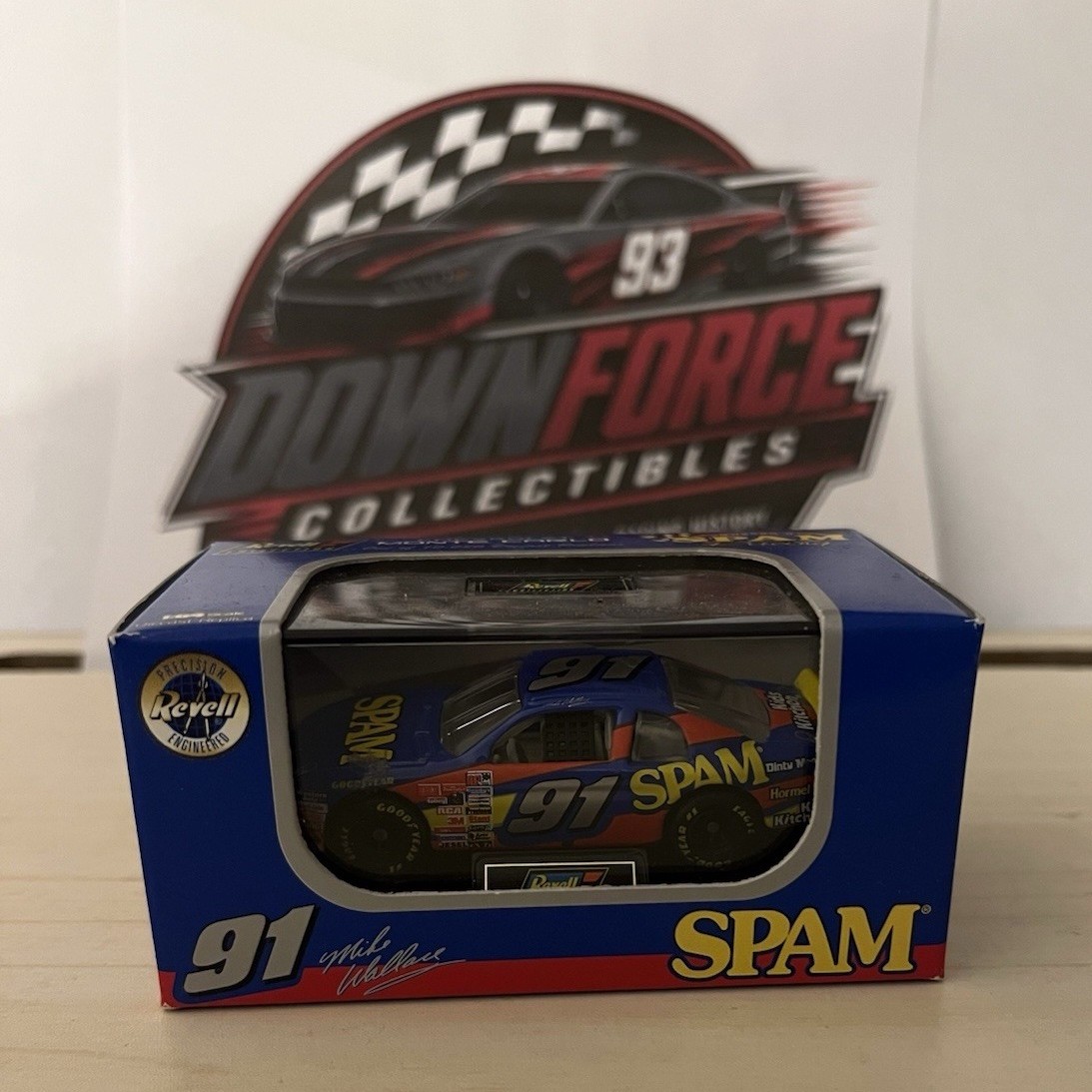 Revell Collection 1:64 Mike Wallace #91 Chevy Monte Carlo NASCAR SPAM NIB LE Revell Collection 1:64 Mike Wallace #91 Chevy Monte Carlo NASCAR SPAM NIB LE