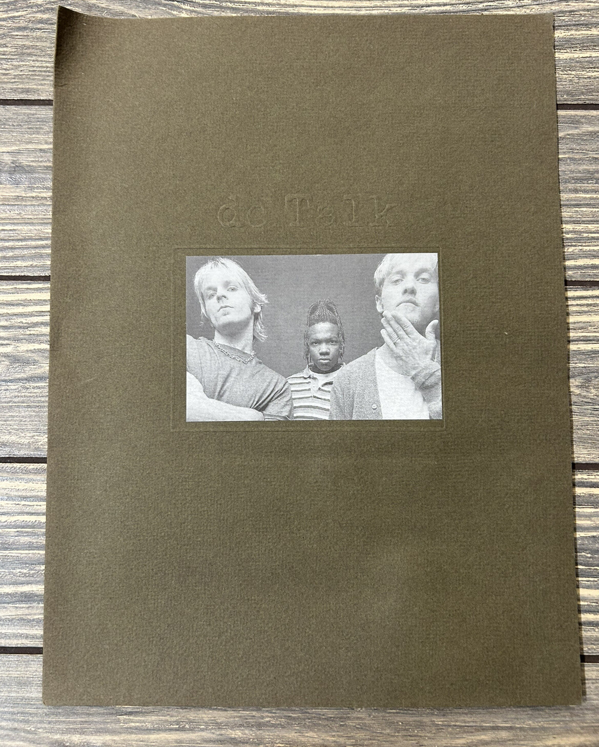 Vintage DC Talks Press Release Folder Only Empty Vintage DC Talks Press Release Folder Only Empty