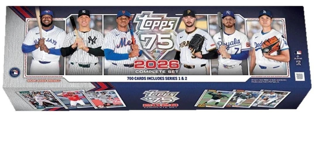 2026 Topps Baseball Complete Hobby Factory Set Box 2026 Topps Baseball Complete Hobby Factory Set Box