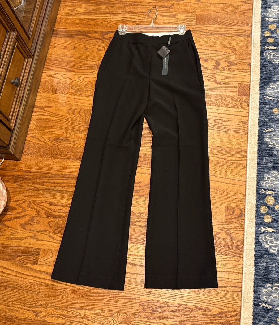 $295 NWT Elie Tahari Black Pants - Size 2