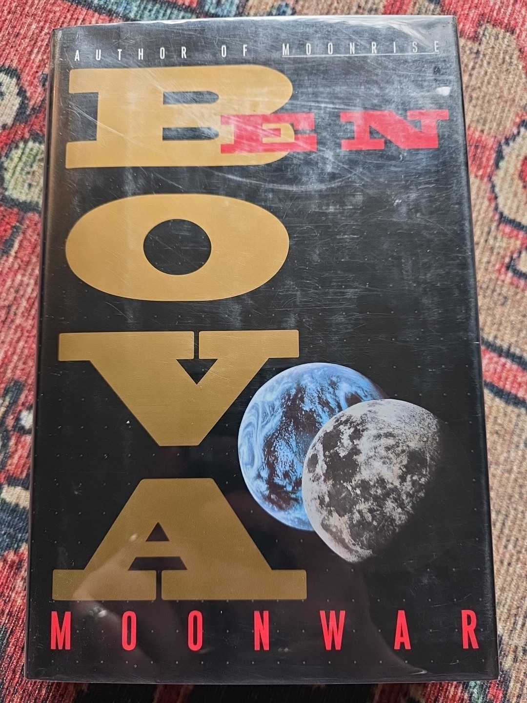 Moonwar/ Ben Bova/ Signed First Edition/ First Print/ 1998