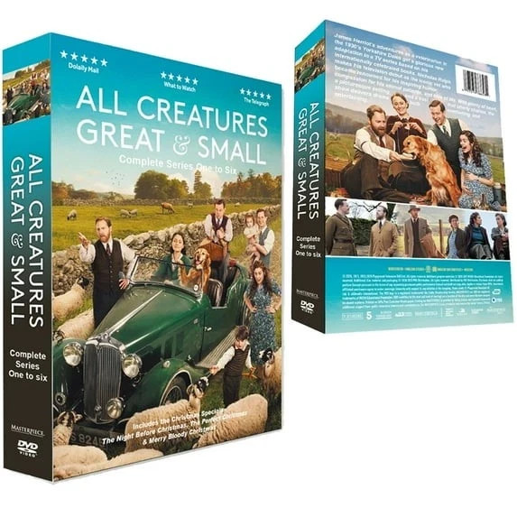 All Creatures Great And Small Dvd Complete Seasons 1-6 (12-Disc Set) BRAND NEW All Creatures Great And Small Dvd Complete Seasons 1-6 (12-Disc Set) BRAND NEW