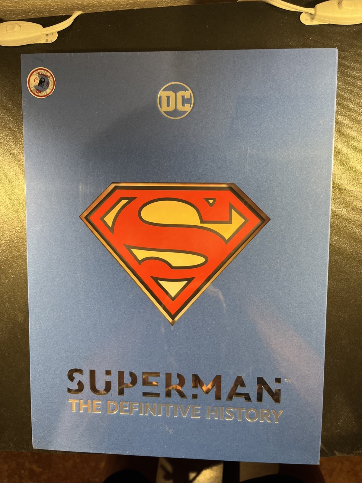 Superman The Definitive History Hardcover Book NEW IN PLASTIC. 