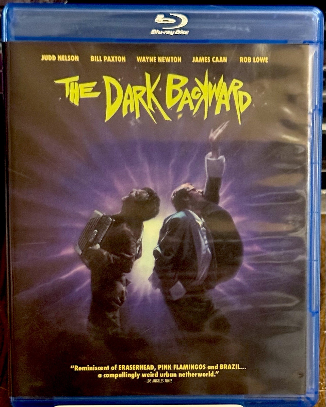 The Dark Backward (Blu-ray, 2026) Rob Lowe Judd Nelson Adam Rifkin Comedy Flick