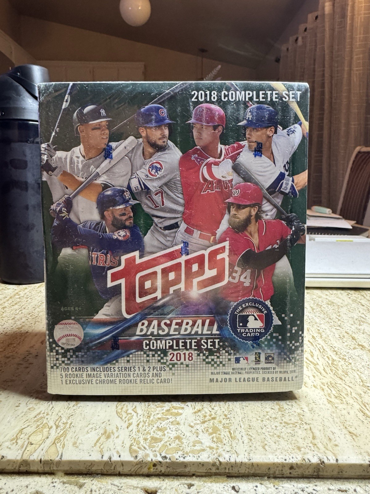 2018 Topps Baseball 708 Cards Retail Factory Set-Acuna, OHTANI+CHROME RC RELIC 2018 Topps Baseball 708 Cards Retail Factory Set-Acuna, OHTANI+CHROME RC RELIC