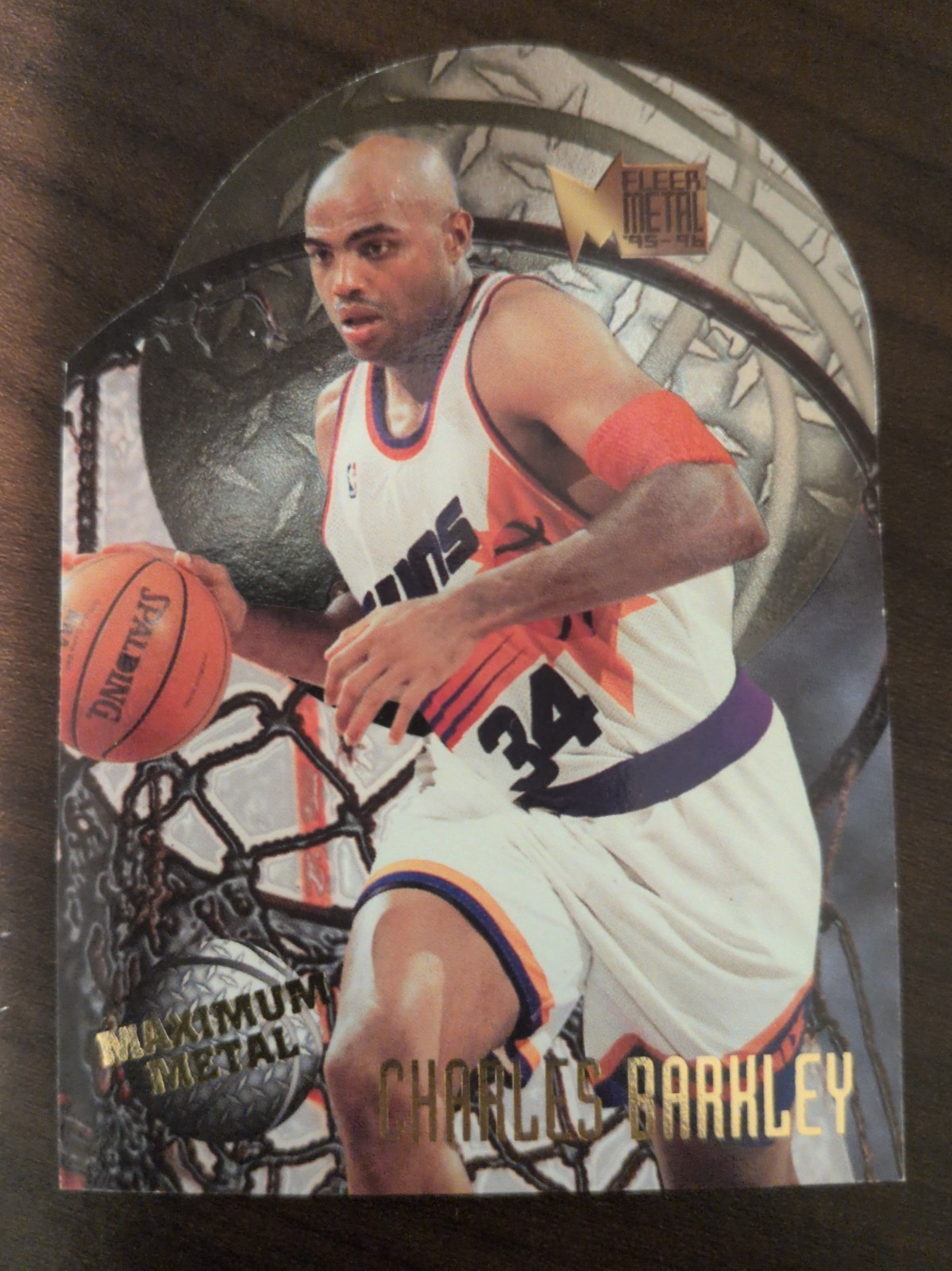 1995-96 Fleer Metal - Maximum Metal Charles Barkley #1