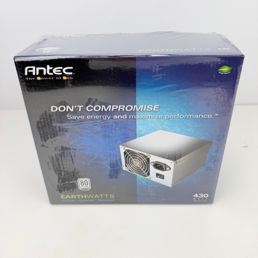 Antec EarthWatts EA-430D 430W 80 Plus ATX12V Power Supply PSU New Sealed