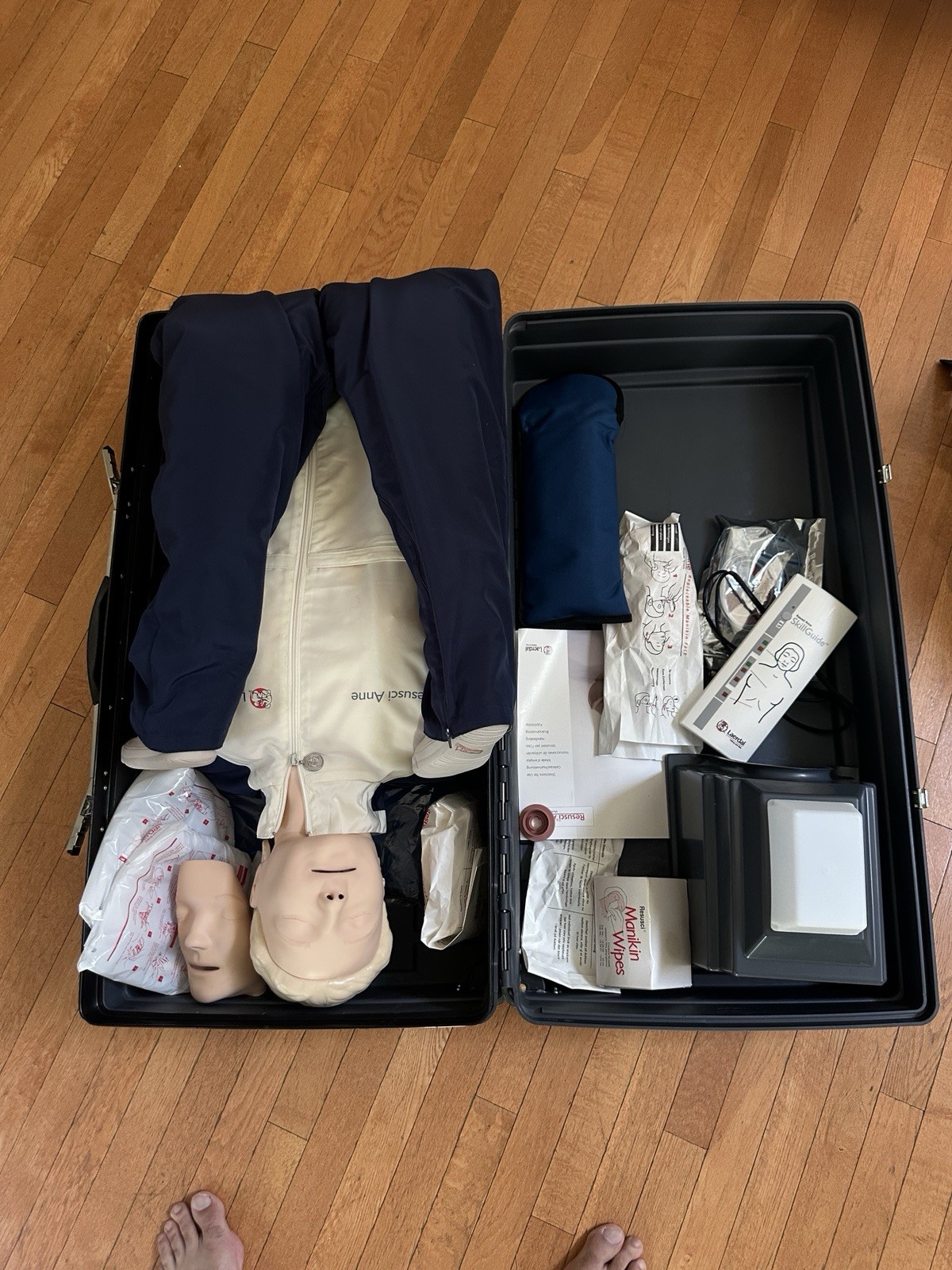 Laerdal AED Resusci Anne Carrying Case and Accessories